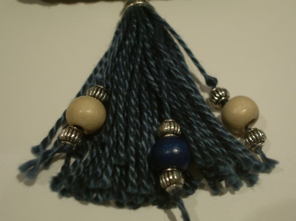Tassel with bead detail
